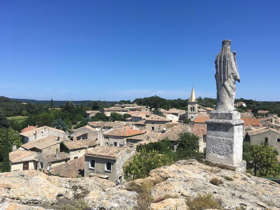Le Mas Du Pigeonnier Réauville Exterior foto